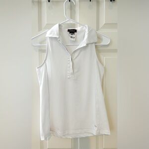 Golftini ruffle button golf (or fun!) shirt